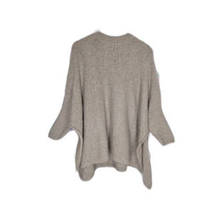 Hy Fve Comfy Poncho Tan Sweater